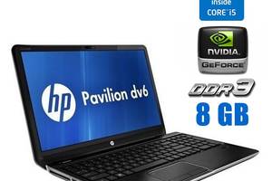 Ноутбук Б-класс HP Pavilion dv6t-7000/ 15.6' (1366x768)/ i5-3230M/ 8GB RAM/ 120GB SSD/ GT 630M 1GB/ АКБ 0%