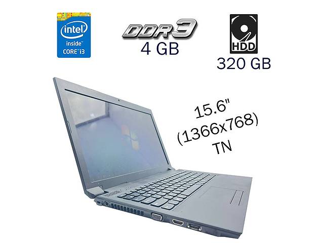 Ноутбук Lenovo IdeaPad B570/ 15.6' (1366x768)/ i3-2310M/ 4GB RAM/ 320GB HDD/ HD 3000