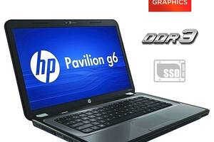 Ноутбук Б-класс HP Pavilion g6-1352sg/ 15.6' (1366x768)/ A4-3305M/ 4GB RAM/ 120GB SSD/ Radeon HD 7450M 1GB/ Без АКБ