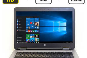 Ноутбук Б-класс HP ProBook 640 G2 / 14' (1920x1080) TN / Intel Core i5-6200U (2 (4) ядра по 2.3 - 2.8 GHz) / 8 GB DDR...