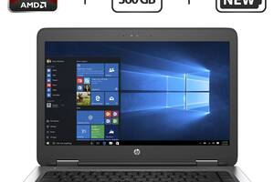 Ноутбук Б-класс HP ProBook 645 G3/ 14' (1366x768)/ A10-8730B/ 8GB RAM/ 360GB SSD/ Radeon R5/ АКБ NEW