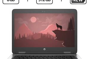 Ноутбук Б-клас HP ProBook 645 G3/14' (1366x768)/A10-8730B/8GB RAM/512GB SSD/Radeon R5/АКБ NEW