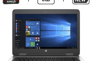 Ноутбук Б-класс HP ProBook 645 G3 / 14' (1366x768) TN / AMD A10-8730B (4 ядра по 2.4 - 3.3 GHz) / 8 GB DDR4 / 128 GB...