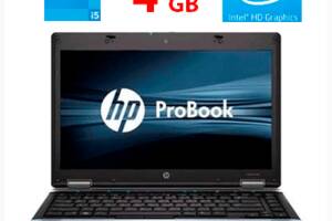 Ноутбук Б-класс HP ProBook 6450b / 14' (1366x768) TN / Intel Core i5-450M (2 (4) ядра по 2.4 - 2.66 GHz) / 4 GB DDR3...