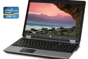 Ноутбук Б-класс HP ProBook 6550b / 15.6' (1366x768) TN / Intel Core i5-430M (2 (4) ядра по 2.26 - 2.53 GHz) / 4 GB DD...