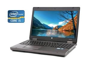 Ноутбук Б-класс HP ProBook 6570b / 15.6' (1366x768) TN / Intel Core i5-3210M (2 (4) ядра по 2.5 - 3.1 GHz) / 8 GB DDR...