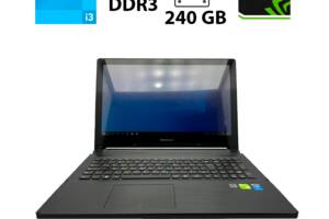 Ноутбук Б-класс Lenovo Flex 2-15 / 15.6' (1366x768) TN Touch / Intel Core i3-4010U (2 (4) ядра по 1.7 GHz) / 8 GB DDR...