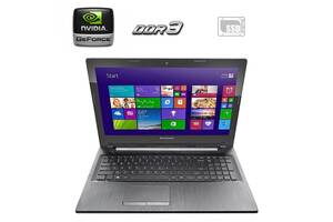 Ноутбук Б-класс Lenovo G50-30/ 15.6' (1366x768)/ Celeron N2840/ 4GB RAM/ 256GB SSD/ GeForce 820M 1GB