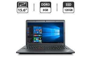 Ноутбук Б-класс Lenovo ThinkPad E540 / 15.6' (1366x768) TN / Intel Core i3-4000M (2 (4) ядра по 2.4 GHz) / 8 GB DDR3...