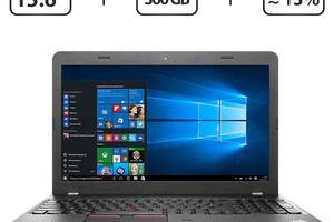 Ноутбук Б-класс Lenovo ThinkPad E550 / 15.6' (1366x768) TN / Intel Core i3-5005U (2 (4) ядра по 2.0 GHz) / 12 GB DDR3...