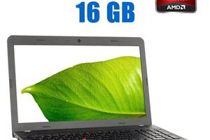 Ноутбук Б-класс Lenovo ThinkPad E565 / 15.6' (1366x768) TN / AMD A6-8500P (2 ядра по 1.6 - 3.0 GHz) / 16 GB DDR3 / 51...