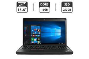 Ноутбук Б-класс Lenovo ThinkPad Edge E530 / 15.6' (1366x768) TN / Intel Core i7-3632QM (4 (8) ядра по 2.2 - 3.2 GHz)...