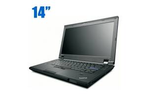 Ноутбук Б-класс Lenovo ThinkPad L412 / 14' (1366x768) TN / Intel Pentium P6200 (2 ядра по 2.13 GHz) / 4 GB DDR3 / 160...