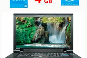 Ноутбук Б-класс Lenovo ThinkPad L512 / 15.6' (1366x768) TN / Intel Core i5-480M (2 (4) ядра по 2.66 - 2.93 GHz) / 4 G...