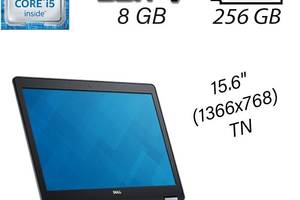 Ноутбук Dell Latitude E5570/15.6' (1366x768)/i5-6300U/8GB RAM/256GB SSD/HD 520