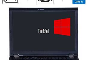 Ноутбук Б-клас Lenovo ThinkPad T410/14' (1280x800)/i5-560M/4GB RAM/128GB SSD/HD