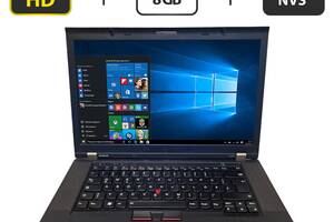 Ноутбук Б-класс Lenovo ThinkPad T530 / 15.6' (1920x1080) TN / Intel Core i7-3610QM (4 (8) ядра по 2.3 - 3.3 GHz) / 8...