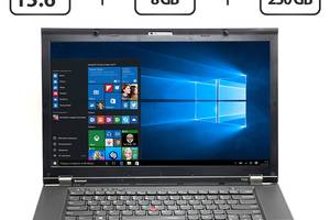 Ноутбук Б-класс Lenovo ThinkPad T530/ 15.6' (1366x768)/ i5-3360M/ 8GB RAM/ 250GB SSD/ HD 4000