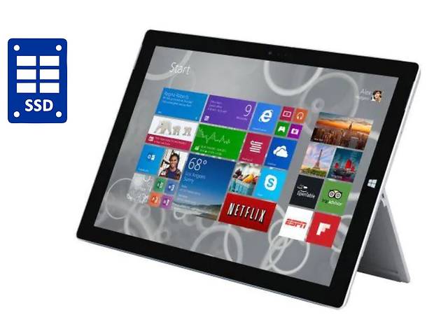 Ноутбук Б-класс Microsoft Surface Pro 3/ 12.2' (2160x1440) IPS Touch/ i3-4020Y/ 4GB RAM/ 64GB SSD/ HD 4200