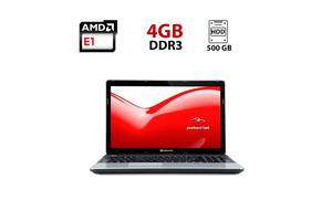 Ноутбук Б-класс Packard Bell EasyNote TE69KB / 15.6' (1366x768) TN / AMD E1-2500 (2 ядра по 1.4 GHz) / 4 GB DDR3 / 50...