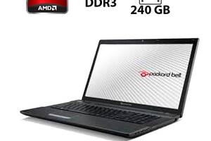 Ноутбук Б-класс Packard Bell LK11BZ / 17.3' (1600x900) TN / AMD E-300 (2 ядра по 1.3 GHz) / 4 GB DDR3 / 240 GB SSD /...