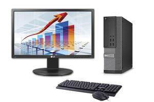 Б/у Комплект ПК: Dell OptiPlex 7020 SFF| i5-4570| 8GB RAM| 240GB SSD| HD 4600+LG 22MB35PU-B| 22' 1920x1080 |