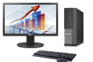 Б/у Комплект ПК: Dell OptiPlex 7020 SFF| i5-4570| 8GB RAM| 240GB SSD| HD 4600+LG 22MB35PU-B| 22' 1920x1080 |