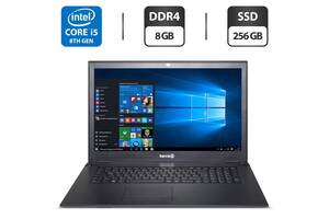 Ноутбук Б-класс Terra Mobile 1715 / 17.3' (1920x1080) TN / Intel Core i5-8250U (4 (8) ядра по 1.6 - 3.4 GHz) / 8 GB D...