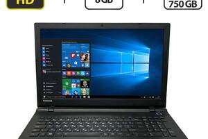 Ноутбук Б-класс Toshiba Satellite C55 / 15.6' (1920x1080) TN / Intel Pentium N3700 (4 ядра по 1.6 - 2.4 GHz) / 8 GB D...