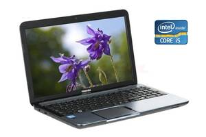 Ноутбук Б-класс Toshiba Satellite L855-S5280P / 15.6' (1366x768) TN / Intel Core i5-3210M (2 (4) ядра по 2.5 - 3.1 GH...