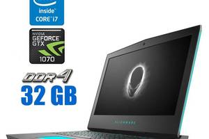 Ноутбук Dell Alienware 15 R4/ 15.6' (3840x2160) IPS/ i7-8750H/ 32GB RAM/ 512GB SSD/ GeForce GTX 1070 8GB