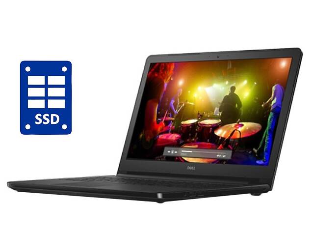 Ноутбук Dell Inspiron 15-5566 / 15.6' (1366x768) TN / Intel Core i3-7100U (2 (4) ядра по 2.4 GHz) / 8 GB DDR4 / 240 G...