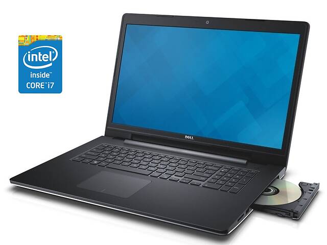 Ноутбук Dell Inspiron 5749 / 17.3' (1600x900) TN / Intel Core i7-5500U (2 (4) ядра по 2.4 - 3.0 GHz) / 8 GB DDR3 / 48...