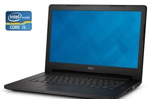 Ноутбук Dell Latitude 3470 / 14' (1366x768) TN / Intel Core i5-6200U (2 (4) ядра по 2.3 - 2.8 GHz) / 8 GB DDR3 / 240...