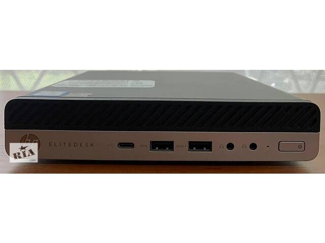 Б/у Неттоп HP EliteDesk 800 G3 USFF| Core i3-7300T| 4 GB RAM| 120 GB SSD| HD 630