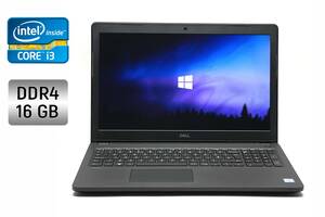 Ноутбук Dell Latitude 3580 / 15.6' (1366x768) TN / Intel Core i3-7100U (2 (4) ядра по 2.4) / 16 GB DDR4 / 256 GB SSD...