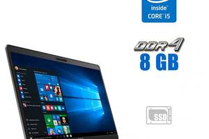 Ноутбук Dell Latitude 5400 / 14' (1366x768) TN / Intel Core i5-8365U (4 (8) ядра по 1.6 - 4.1 GHz) / 8 GB DDR4 / 256...