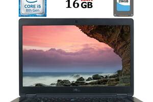 Ноутбук Dell Latitude 5490 / 14' (1920x1080) TN / Intel Core i5-8350U (4 (8) ядра по 1.7 - 3.6 GHz) / 16 GB DDR4 / 25...