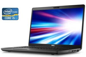 Ноутбук Dell Latitude 5501 / 15.6' (1920x1080) IPS Touch / Intel Core i5-9400H (4 (8) ядра по 2.5 - 4.3 GHz) / 8 GB D...
