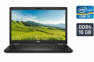 Ноутбук Dell Latitude 5580 / 15.6' (1920x1080) IPS / Intel Core i5-7440HQ (4 ядра по 2.8 - 3.8 GHz) / 16 GB DDR4 / 25...