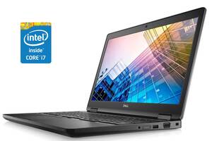 Ноутбук Dell Latitude 5590 / 15.6' (1920x1080) IPS / Intel Core i7-8650U (4 (8) ядра по 1.9 - 4.2 GHz) / 16 GB DDR4 /...