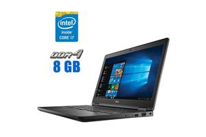 Ноутбук Dell Latitude 5591 / 15.6' (1920x1080) IPS / Intel Core i7-8750H (6 (12) ядер по 2.2 - 4.1 GHz) / 8 GB DDR4 /...