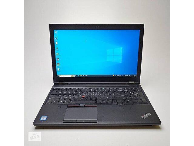 Б/у Ноутбук Lenovo ThinkPad P50 15.6' 1920x1080| Core i7-6700HQ| 8 GB RAM| 240 GB SSD| Quadro M1000M 2GB