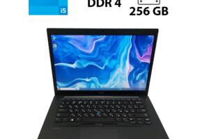 Ноутбук Dell Latitude 7480 / 14' (1366х768) TN / Intel Core i5-7200U (2 (4) ядра по 2.5 - 3.1 GHz) / 16 GB DDR4 / 256...