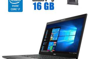 Ноутбук Dell Latitude 7480/14' (2560x1440) IPS Touch/i7-6600U/16GB RAM/256GB SSD/HD 520