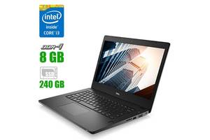 Ноутбук Dell Latitude E3380 / 13.3' (1366x768) TN LED / Intel Core i3-6006U (2 (4) ядра по 2.0 GHz) / 8 GB DDR4 / 240...