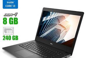Ноутбук Dell Latitude E3380 / 13.3' (1366x768) TN / Intel Core i3-6006U (2 (4) ядра по 2.0 GHz) / 8 GB DDR4 / 240 GB...