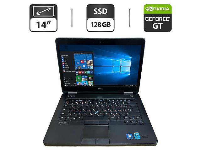 Ноутбук Dell Latitude E5440 / 14' (1600x900) TN / Intel Core i5-4300U (2 (4) ядра по 1.9 - 2.9 GHz) / 16 GB DDR3 / 12...