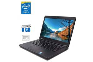 Ноутбук Dell Latitude E5450 / 14' (1366x768) TN / Intel Core i5-5300U (2 (4) ядра по 2.3 - 2.9 GHz) / 8 GB DDR3 / 240...