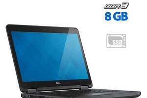 Ноутбук Dell Latitude E5450 / 14' (1920x1080) IPS / Intel Core i3-5010U (2 (4) ядра по 2.1 GHz) / 8 GB DDR3 / 128 GB...
